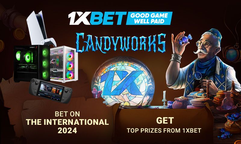 Промоакция Candyworks от 1xBet